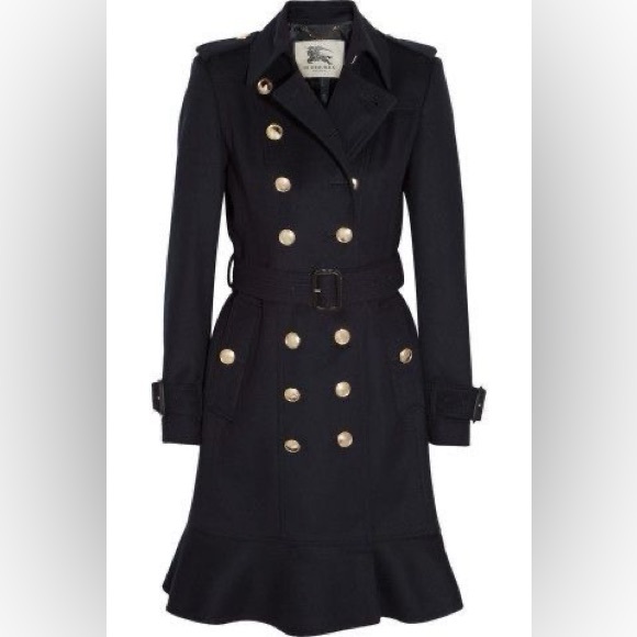 Burberry Littleton wool trench coat - Picture 3 of 9